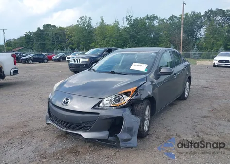 2013 Mazda Mazda3 I Touring из США, поврежденный, VIN JM1BL1V7XD1827094